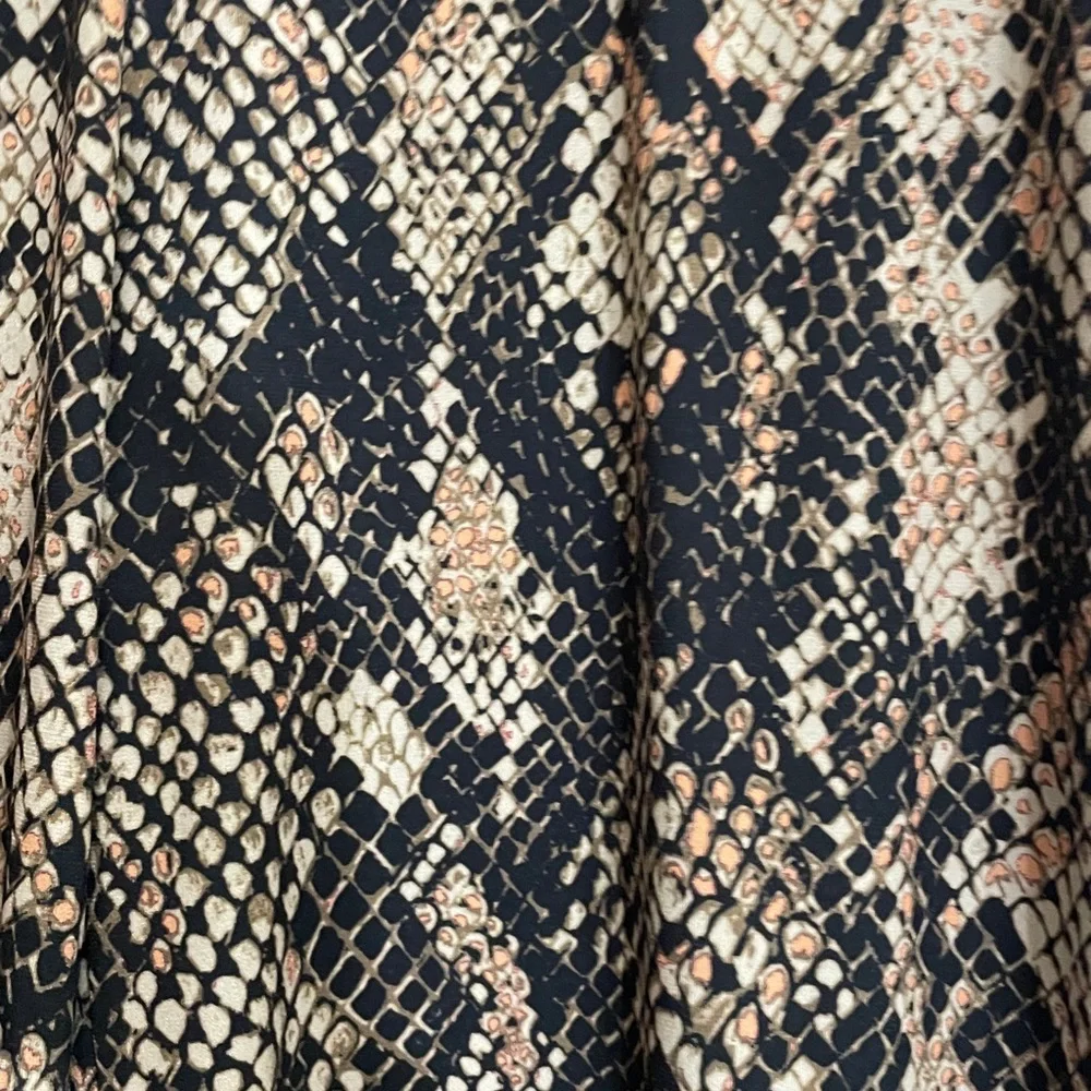 Philosophy Snakeskin print Wide-Leg Women's Pants